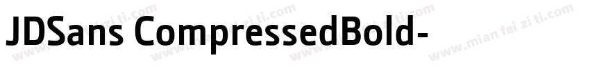 JDSans CompressedBold字体转换